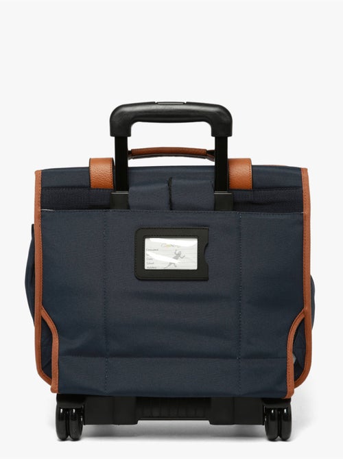 Cartable à roulettes 38cm Caméléon Vintage Urban avec 2 compartiments - CP/CE1/CE2 - Kiabi