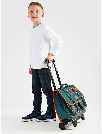 Cartable à roulettes 38cm Caméléon Vintage Urban avec 2 compartiments - CP/CE1/CE2