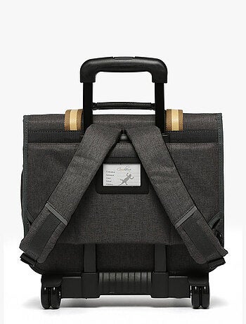 Cartable à roulettes 38cm Caméléon Vintage Urban avec 2 compartiments - CP/CE1/CE2