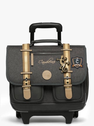 Cartable à roulettes 38cm Caméléon Vintage Urban avec 2 compartiments - CP/CE1/CE2