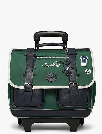 Cartable à roulettes 38cm Caméléon Vintage Urban avec 2 compartiments - CP/CE1/CE2