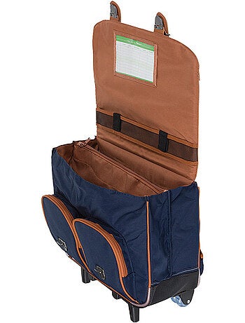Cartable à roulettes – 41 CM - Collection Scolaire 2027 – Tann's