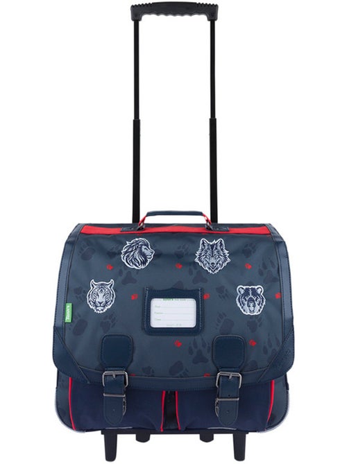 Cartable à roulettes – 41 CM - Collection Scolaire 2027 – Tann's - Kiabi
