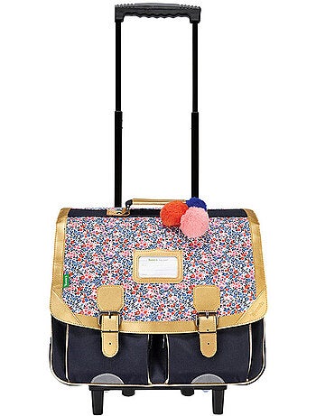 Cartable à roulettes Antonia 41 cm avec système trolley 23 L Tann's