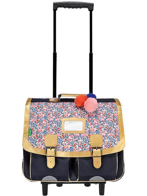 Cartable à roulettes Antonia 41 cm avec système trolley 23 L Tann's - Kiabi