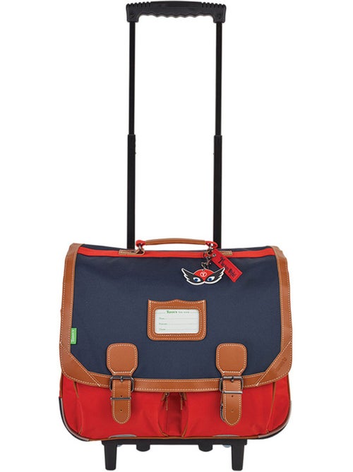Cartable à roulettes Arthur Tann's 41 cm 2 compartiments - Kiabi