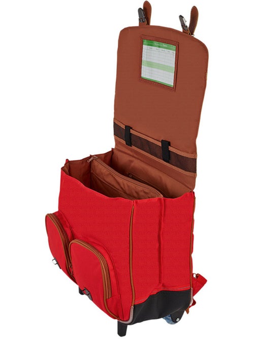 Cartable à roulettes Arthur Tann's 41 cm 2 compartiments - Kiabi