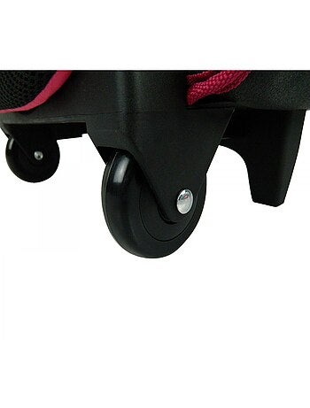 Cartable à roulettes Cybel Cheval Licorne 38cm Rose