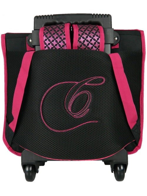 Cartable à roulettes Cybel Cheval Licorne 38cm Rose - Kiabi