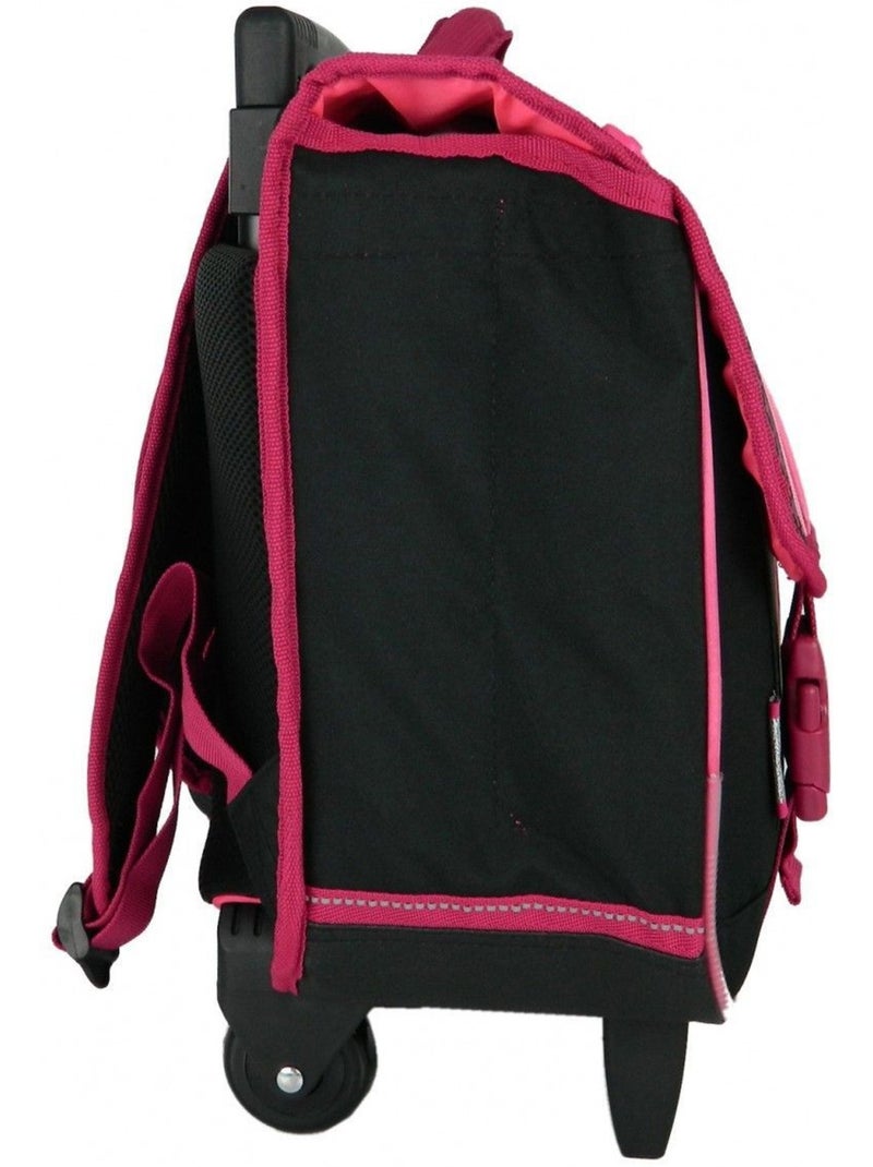 Cartable à roulettes Cybel Cheval Licorne 38cm Rose Rose - Kiabi