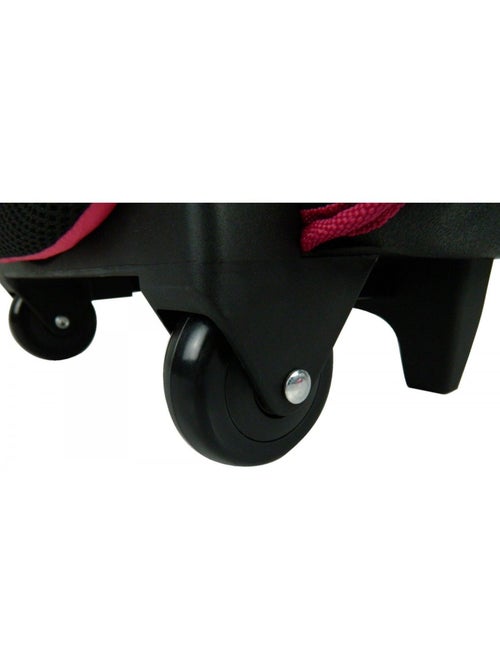 Cartable à roulettes Cybel Cheval Licorne 38cm Rose - Kiabi