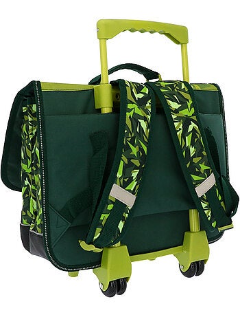 Cartable à Roulettes Dinosaure ROARR 41 CM - Trolley Scolaire Enfant