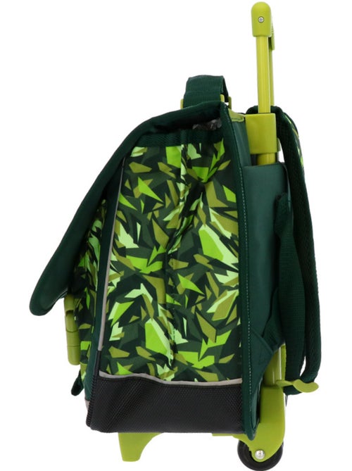 Cartable à Roulettes Dinosaure ROARR 41 CM - Trolley Scolaire Enfant - Kiabi