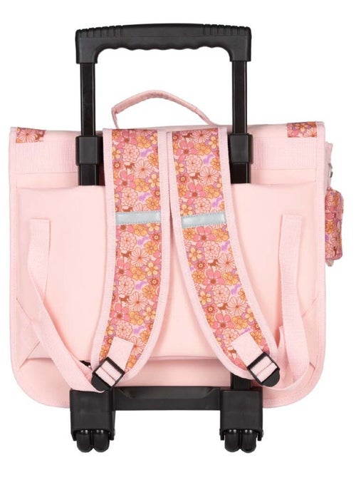 Cartable à roulettes fille BELLA SARA Dream Flowers - Kiabi
