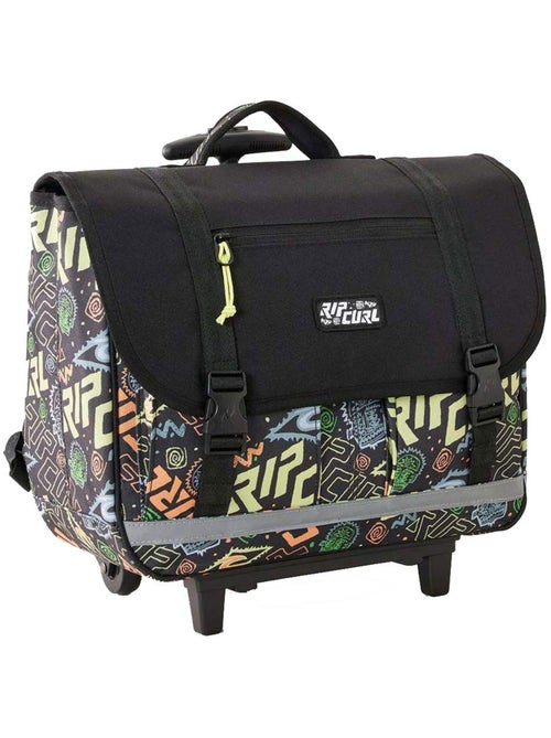 Cartable à roulettes garçon Rip Curl Multico Fluo 17L - 2 compartiments - Kiabi Cartable à roulettes garçon Rip Curl Multico Fluo 17L - 2 compartiments - Kiabi