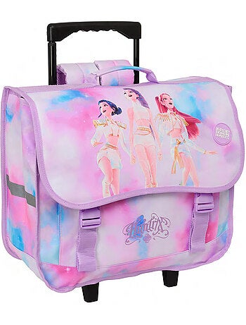 Cartable à roulettes 'kpop demon hunters' – artist – 40 cm
