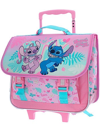 Cartable à roulettes Lilo et Stitch 41 cm 2 compartiments