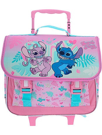 Cartable à roulettes Lilo et Stitch 41 cm 2 compartiments