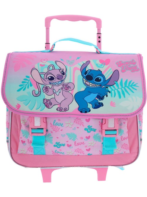 Cartable à roulettes Lilo et Stitch 41 cm 2 compartiments - Kiabi Cartable à roulettes Lilo et Stitch 41 cm 2 compartiments - Kiabi