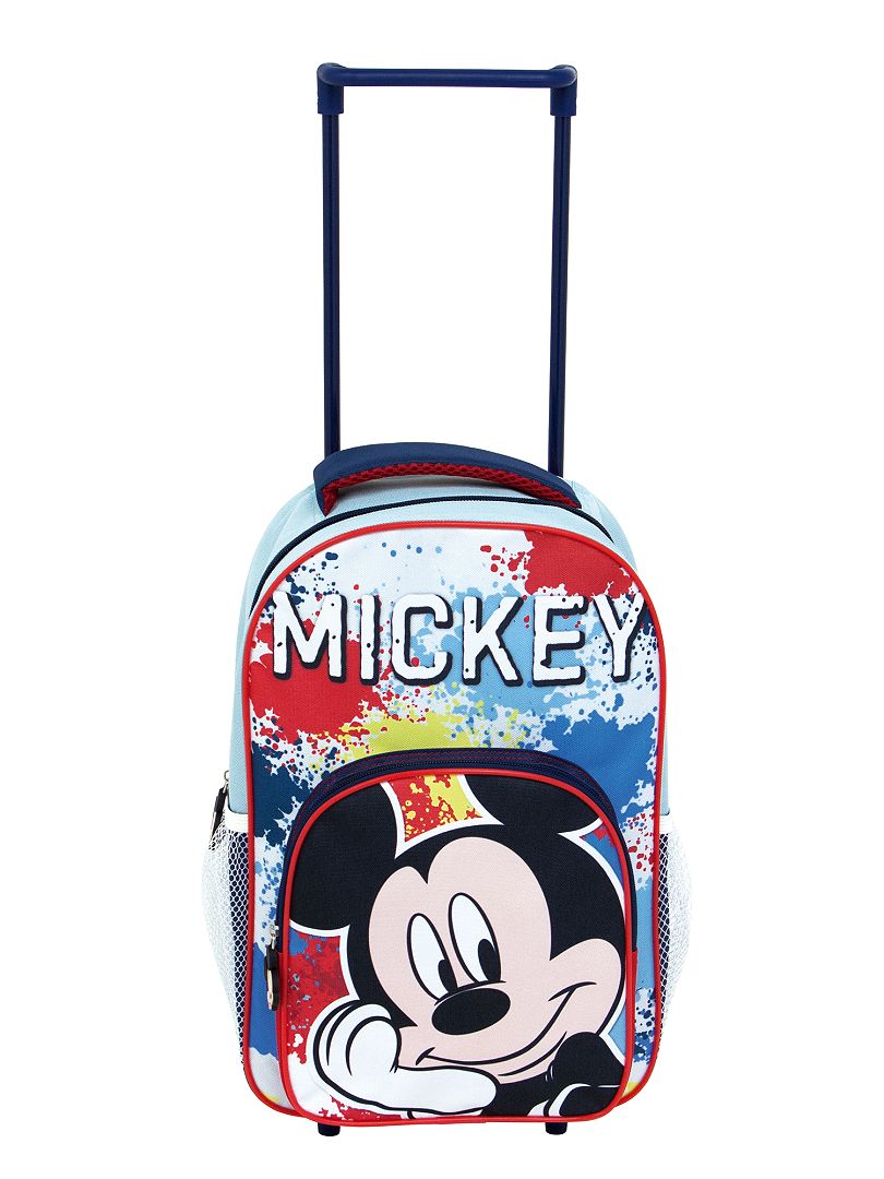 Cartable à roulettes 'Mickey' BEIGE - Kiabi