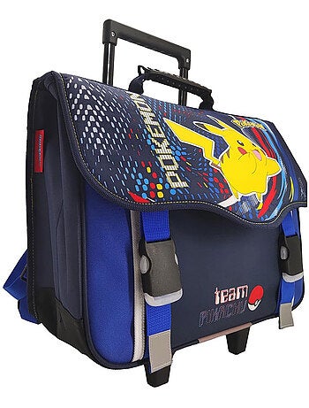 Cartable à roulettes polyester Team Pikachu Pokemon