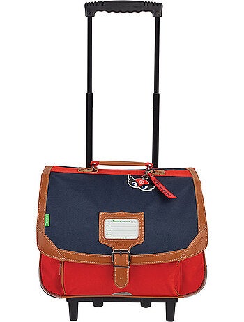 Cartable à roulettes rigide 38 cm Arthur 2 compartiments Tann's