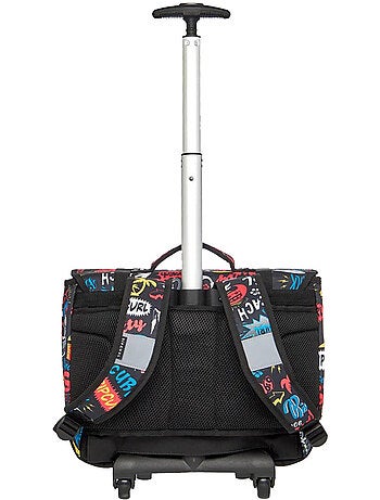 Cartable à Roulettes Rip Curl Black à 2 compartiments - 38 CM