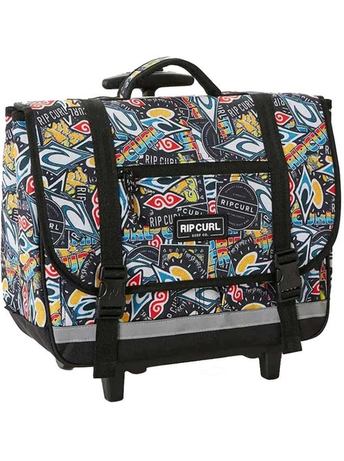 Cartable à roulettes 'Rip Curl' Wheel Ozone – 38 cm - Kiabi Cartable à roulettes 'Rip Curl' Wheel Ozone – 38 cm - Kiabi