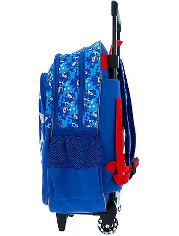 Cartable à roulettes Sonic Flash 48 cm à 2 compartiments zippés SONIC