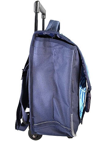 Cartable à roulettes Stitch 38 cm bleu 2 compartiments