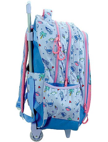 Cartable à roulettes Stitch Vodoo Lilo & Stitch 46 cm avec 2 compartiments