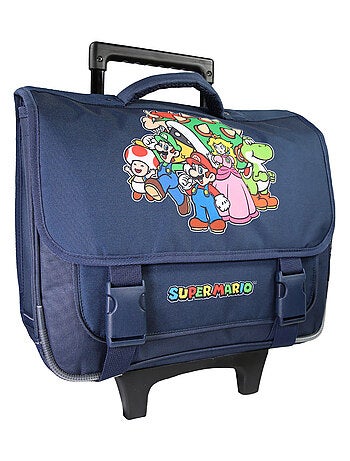 Cartable à roulettes Super Mario 38 cm école primaire – bagtrotter
