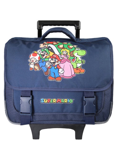 Cartable à roulettes Super Mario 38 cm école primaire – bagtrotter - Kiabi