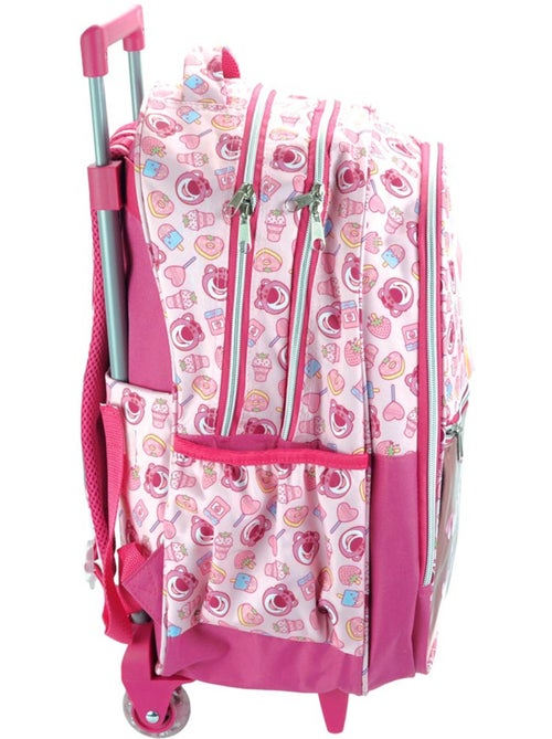 Cartable à roulettes Toy Story Lotso 46 cm poignée télescopique 4 roues - Kiabi Cartable à roulettes Toy Story Lotso 46 cm poignée télescopique 4 roues - Kiabi