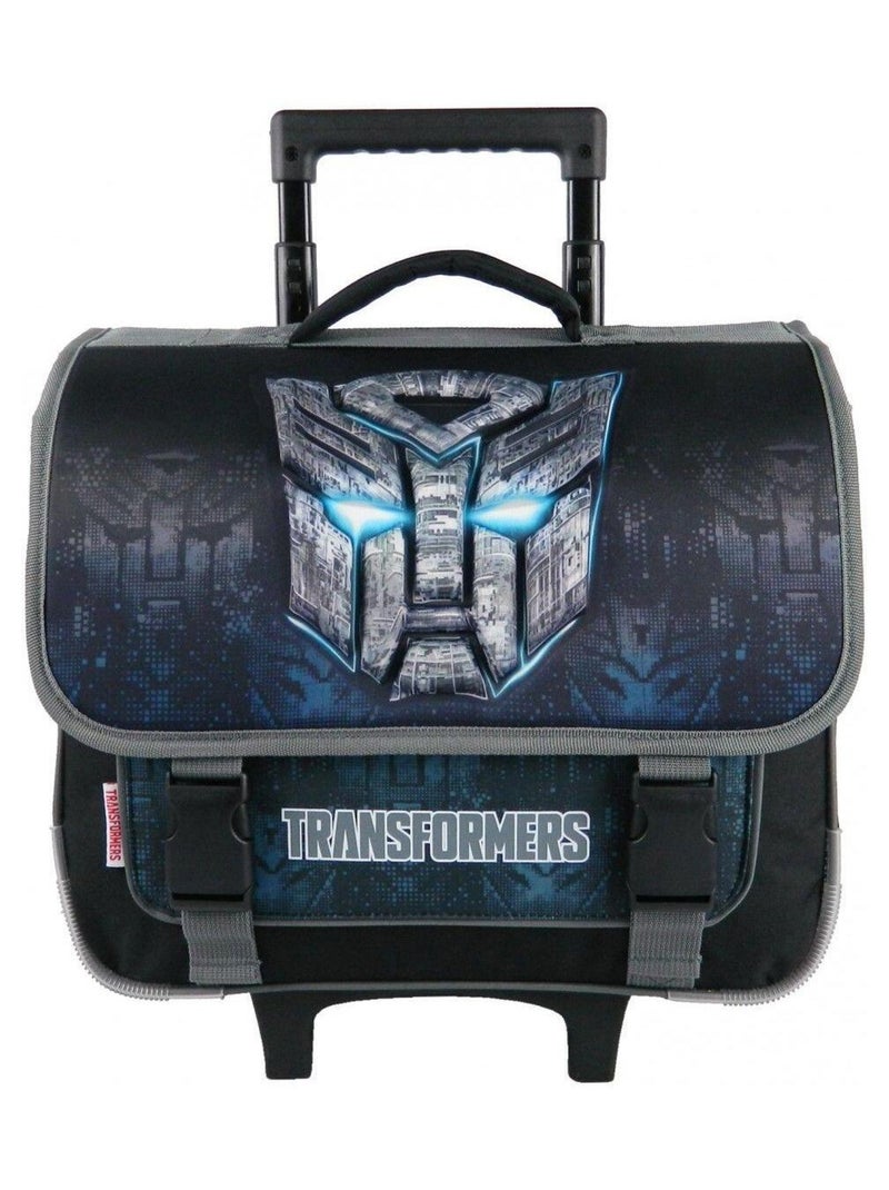 Cartable à roulettes Transformers 38cm Noir Noir - Kiabi
