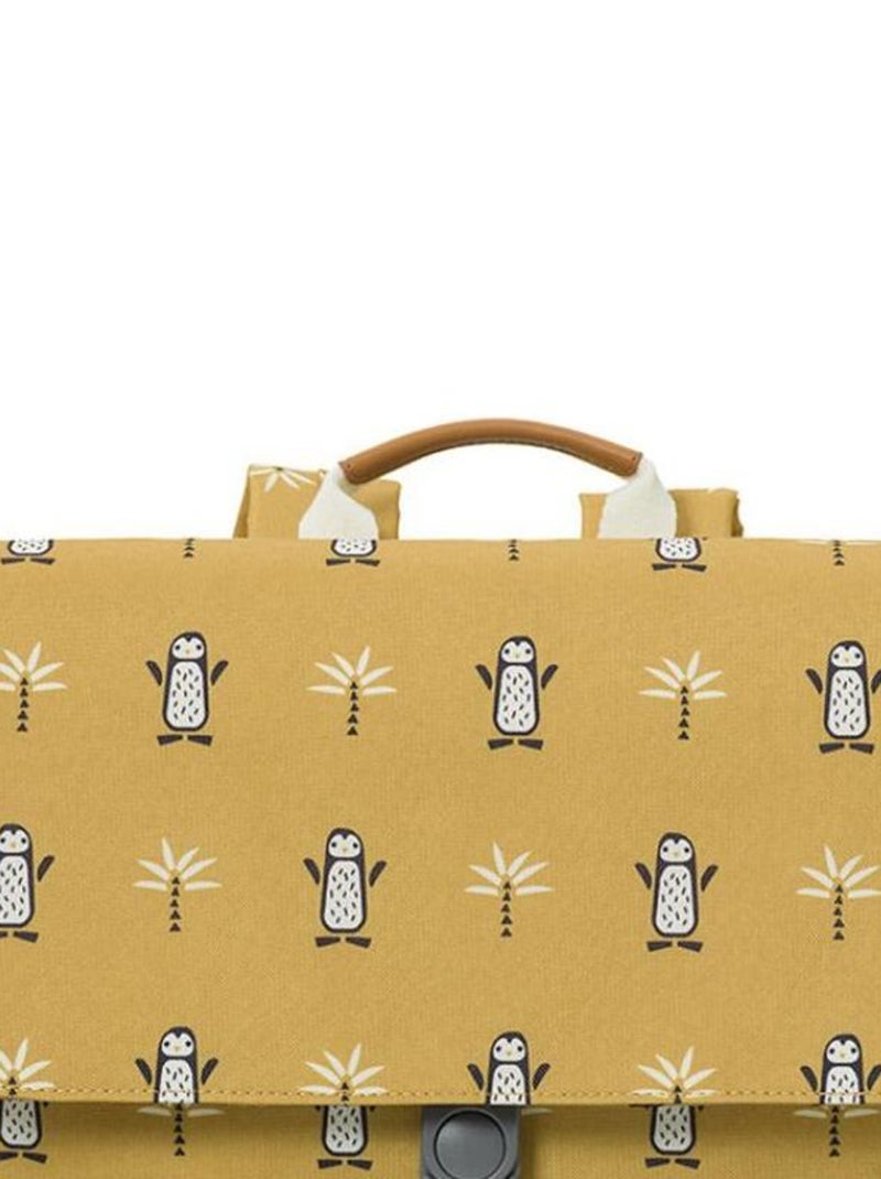 Cartable A4 maternelle Pingouin Jaune - Kiabi