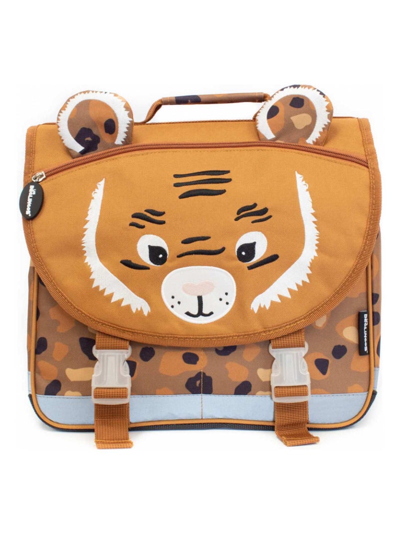 Cartable A4 maternelle Speculos le tigre Marron - Kiabi