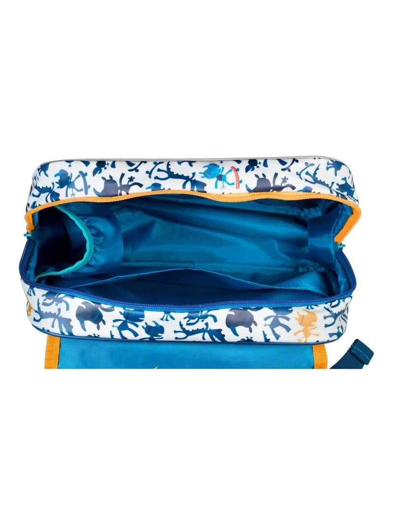 Cartable A5 Marius Bleu - Kiabi