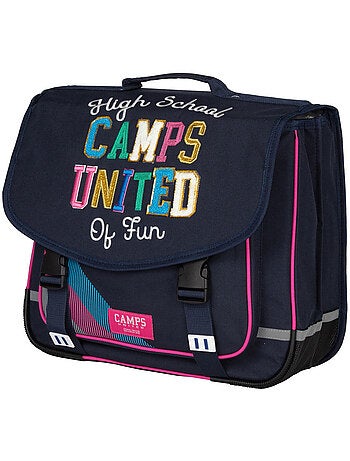 Cartable Camps Girl 38 cm haut de gamme – 2 compartiments – CAMPS