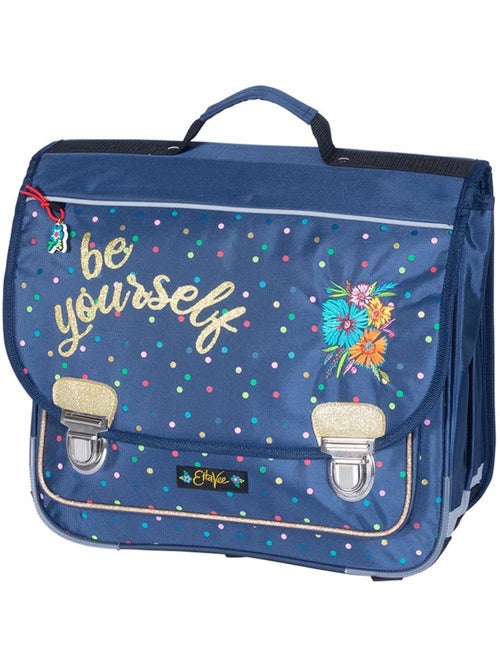 Cartable carré motif pois polyester Ettavee Bloom Be Yourself - Kiabi