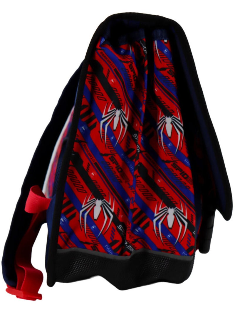 Cartable en tissu polyester haute qualité Spiderman Bleu - Kiabi