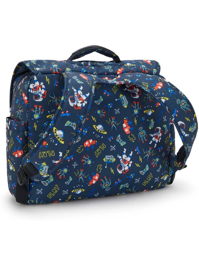 Cartable enfant Kipling Codie M Space Game 38 CM - Qualité premium Bleu Multicolore - Kiabi