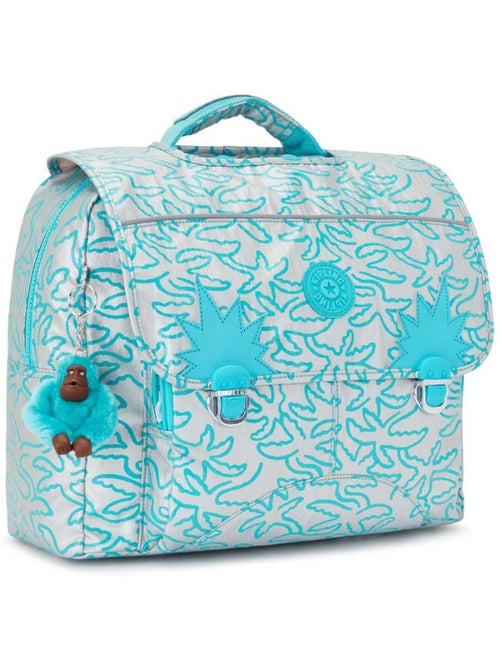 Cartable enfant Kipling Iniko Metallic Palm 40 CM - Qualité Premium - Kiabi