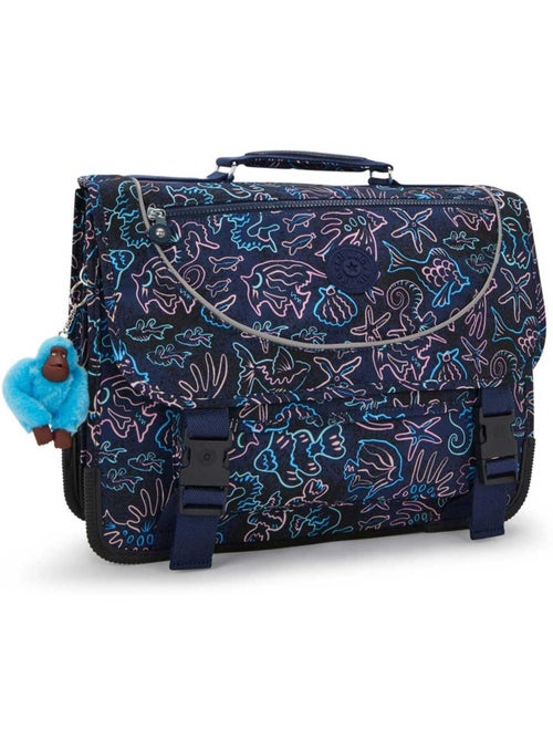 Cartable enfant Kipling Preppy Disco Fish 41 CM - 3 compartiments - Kiabi