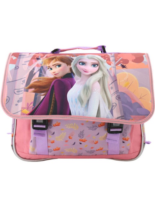 Cartable enfant La Reine des Neiges avec Anna et Elsa 41 CM - Qualité premium - Kiabi