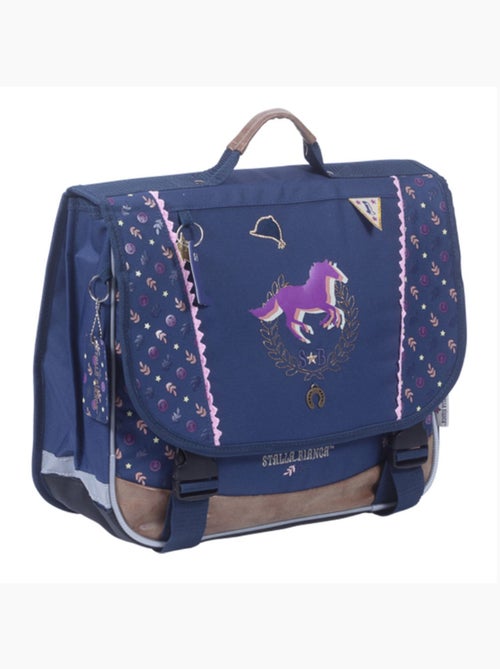 Cartable fille 38 cm 2 compartiments STALLA BIANCA Allure bleu - Kiabi Cartable fille 38 cm 2 compartiments STALLA BIANCA Allure bleu - Kiabi