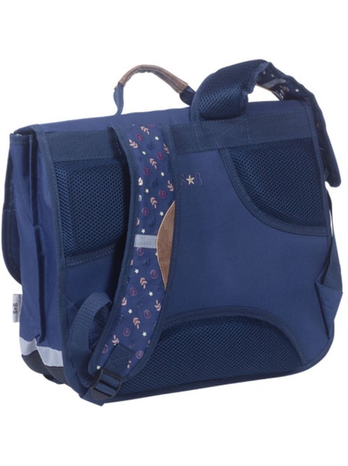 Cartable fille 38 cm 2 compartiments STALLA BIANCA Allure bleu - Kiabi Cartable fille 38 cm 2 compartiments STALLA BIANCA Allure bleu - Kiabi