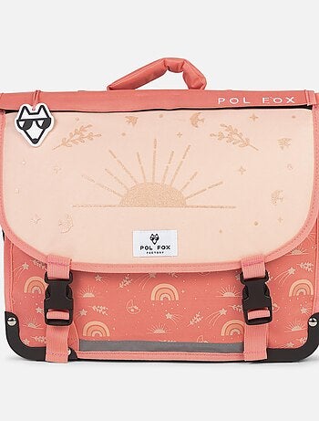 Cartable fille POL FOX Moon rose