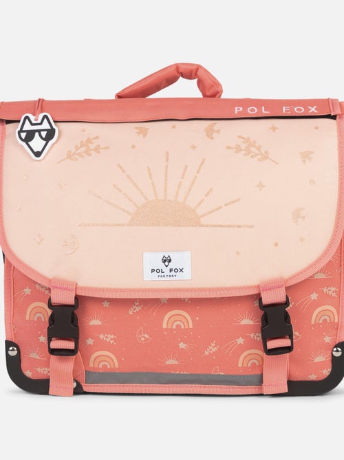 Cartable fille POL FOX Moon rose - Kiabi