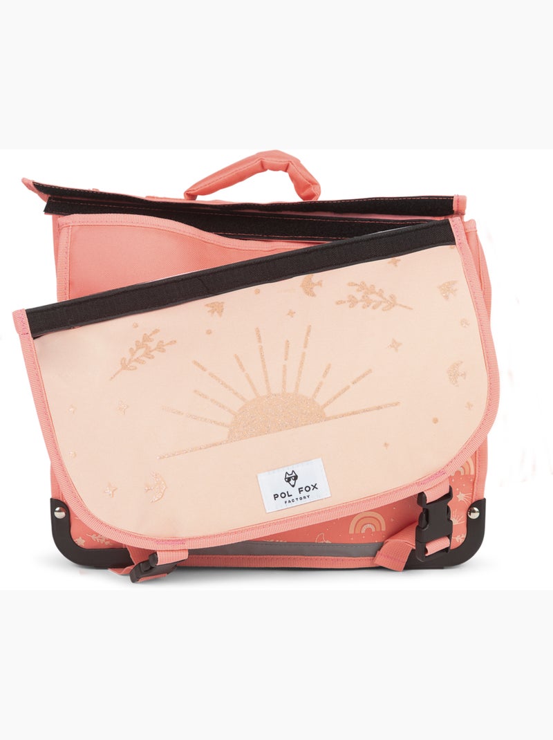 Cartable fille POL FOX Moon rose Rose pâle - Kiabi